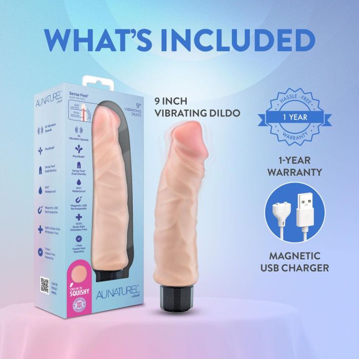 Vibrador realista Blush Au Naturel 13 Vibrador realista Blush Au Naturel 13