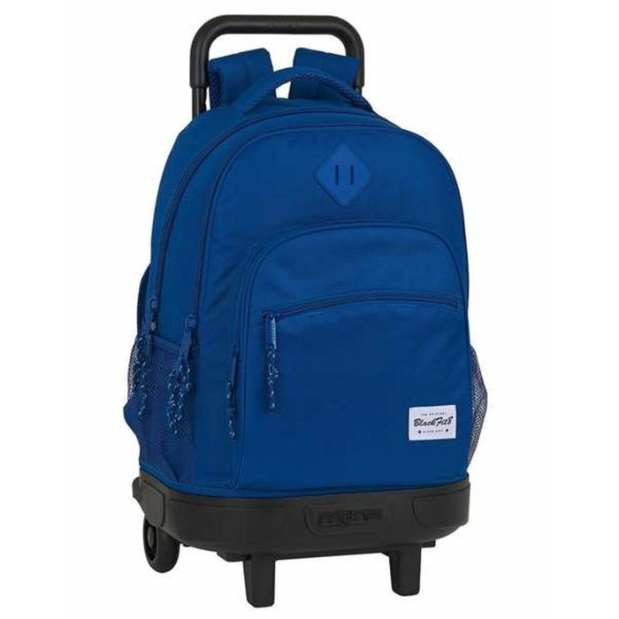 Cartera Escolar Safta Con Carro Blackfit8 -'Oxford-' Mochila Grande C- Ruedas Compact Extraible Cartera Escolar Safta Con Carro Blackfit8 -'Oxford-' Mochila Grande C- Ruedas Compact Extraible