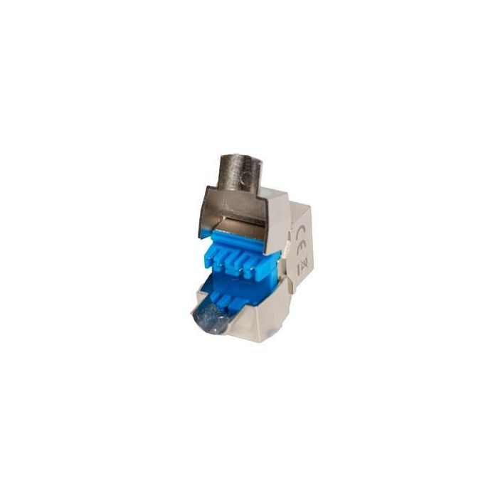 Lanberg Módulo Keystone RJ-45 Cat.8.1 S/FTP Conector Red Blindado 1 Lanberg Módulo Keystone RJ-45 Cat.8.1 S/FTP Conector Red Blindado 1