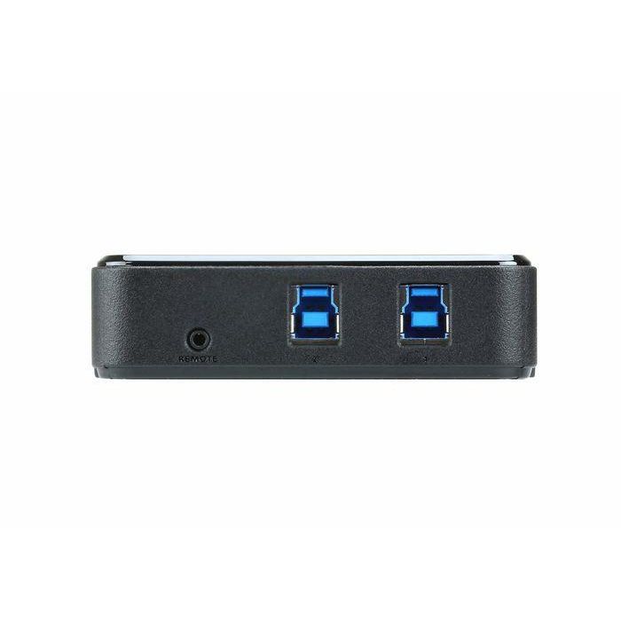 Aten US3324 Hub USB 3.1 Gen1 de 2 puertos con 4 puertos USB-A, selector remoto y velocidad de 5Gbps 1 Aten US3324 Hub USB 3.1 Gen1 de 2 puertos con 4 puertos USB-A, selector remoto y velocidad de 5Gbps 1