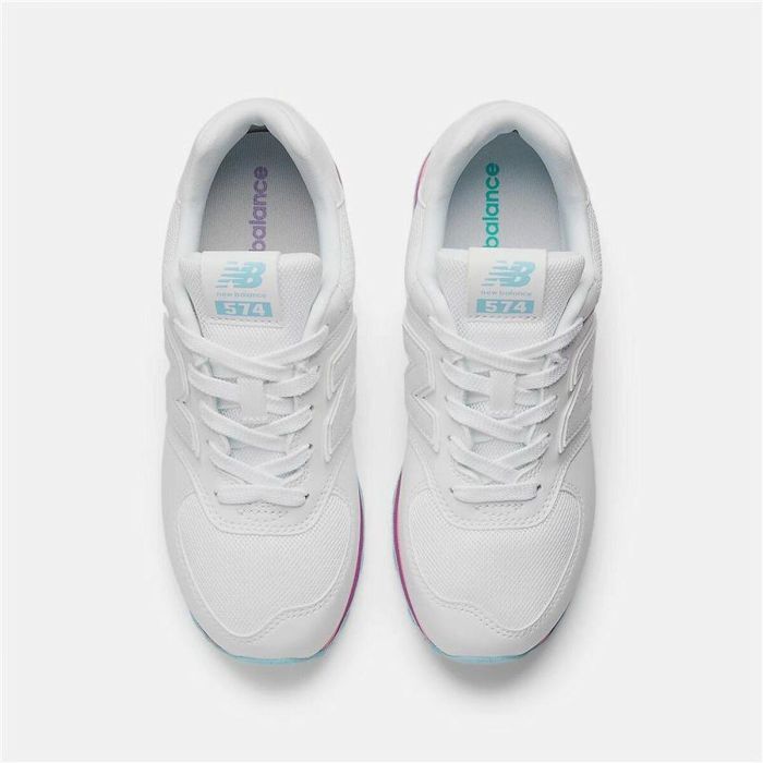 Zapatillas Deportivas Infantiles New Balance 574 Core Blanco 100 ml 3