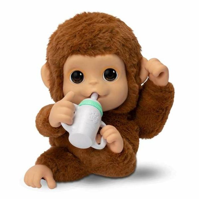 Mascota my baby monkey little live pets superinteractivo con más de 40 sonidos y reacciones ¡le encanta columpiarse! 3