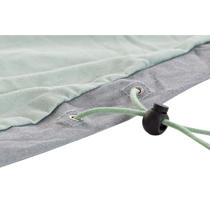 DKD Home Decor Bolsa Colección Baobab Kids 140 x 2 x 140 cm, Canvas, Azul, Verde, Lila, con Leon y Mapache 2