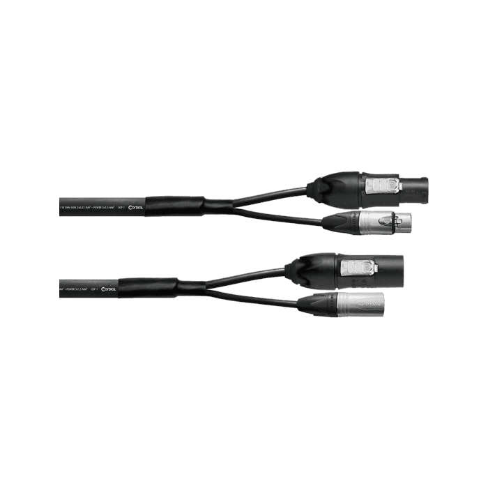 Cable Híbrido Xlr 5 Puntos + Powercon 2,5 Mm² True1 - 5M 3