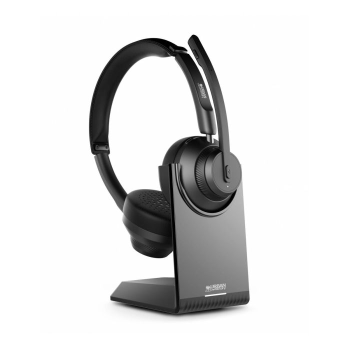 Auriculares Bluetooth con Micrófono Urban Factory HBV65UF Negro 7