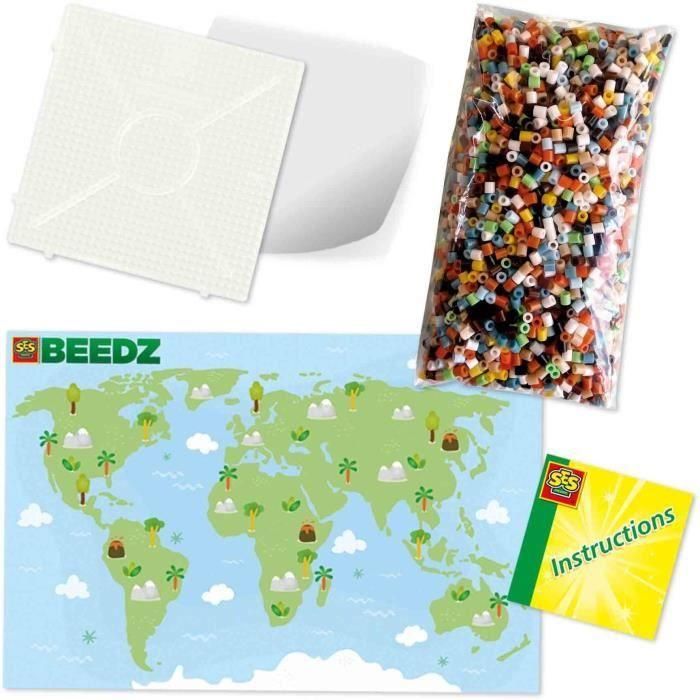 Ses Creative SES1710480051956 Cuentas para planchar Animales del mundo 3500 Cuentas con instrucciones 4 Ses Creative SES1710480051956 Cuentas para planchar Animales del mundo 3500 Cuentas con instrucciones 4