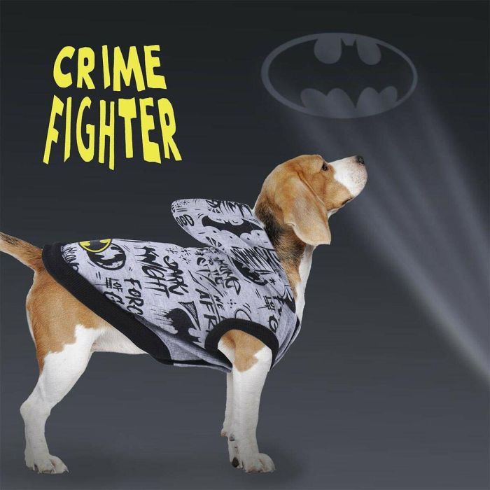 Sudadera para perro XS cotton brushed batman talla XS 10 Sudadera para perro XS cotton brushed batman talla XS 10