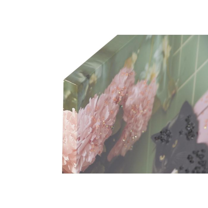 DKD Home Decor Cuadro Moderno Rosa Verde 1.8 x 60 x 40 cm (8 Unidades) DKD Home Decor Cuadro Moderno Rosa Verde 1.8 x 60 x 40 cm (8 Unidades)