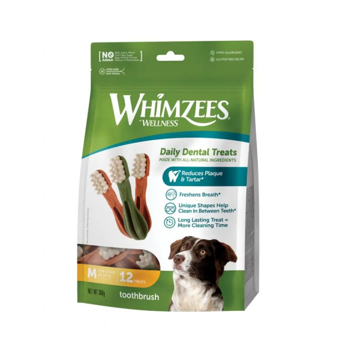 Whimzees Bag Toothbrush M 12 Unidades