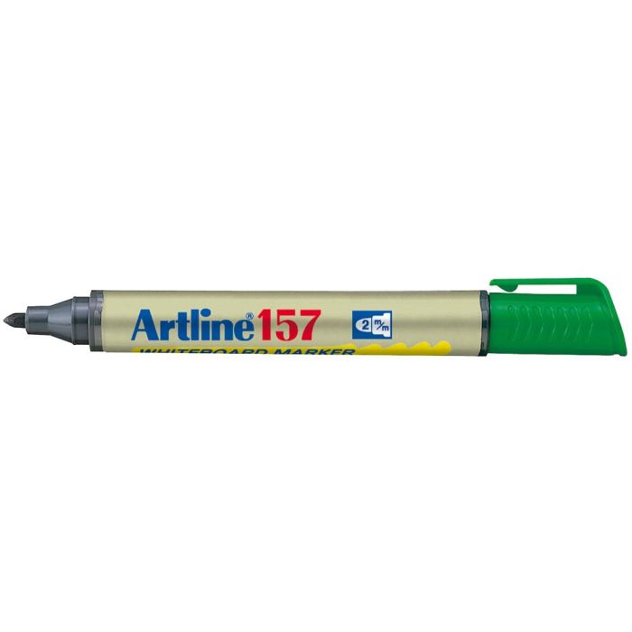 Rotulador Artline Pizarra Ek-157 Verde Punta Redonda 2 mm 12 unidades 1