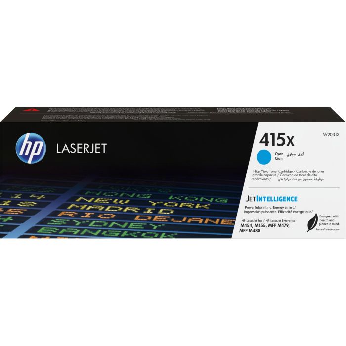 HP Toner Cian Laserjet 415X para HP M454 Series - 6.000 Páginas