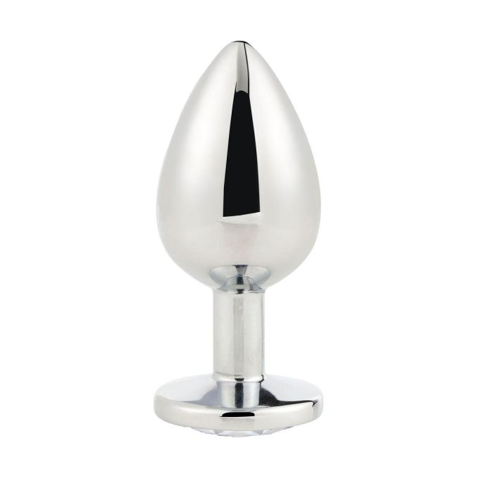 Plug Anal Dream Toys Gleaming Love Plateado 6 Plug Anal Dream Toys Gleaming Love Plateado 6