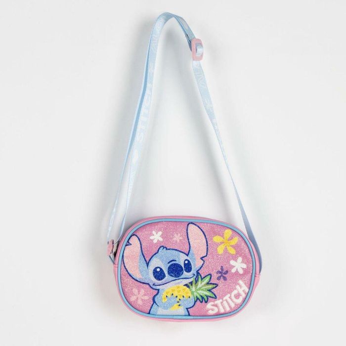 Bolso Bandolera Stitch Rosa 3