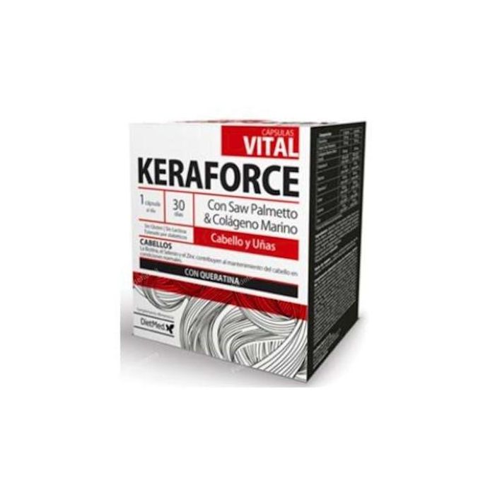 DIETMED Keraforce Vital 30 Cápsulas para el Cabello con Biotina