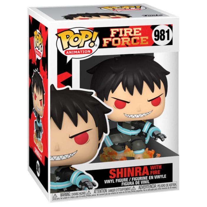 Funko Pop Animación Fire Force Shinra - Figura de Vinilo de 9 cm 1 Funko Pop Animación Fire Force Shinra - Figura de Vinilo de 9 cm 1