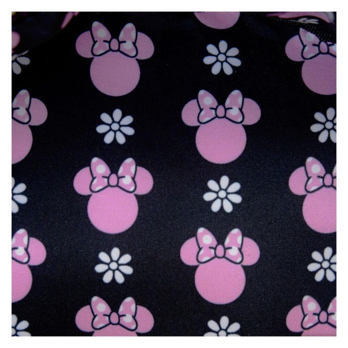 Mochila Floral Rock the Dots Minnie Disney Loungefly 4 Mochila Floral Rock the Dots Minnie Disney Loungefly 4