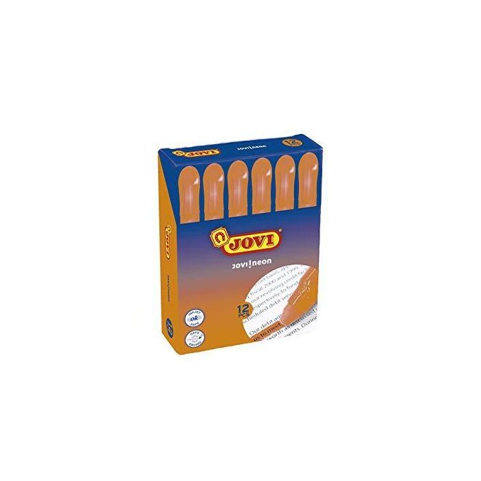 Jovi Marcador Fluorescente Jovi!Neon De Gel En Stick 140 mm Naranja Caja 12 Ud Jovi Marcador Fluorescente Jovi!Neon De Gel En Stick 140 mm Naranja Caja 12 Ud