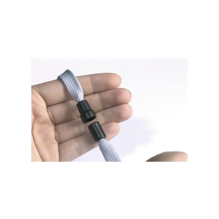 DURABLE Cinta para identificador textil 8119-10, 10mm, Gris, Caja de 10 unidades