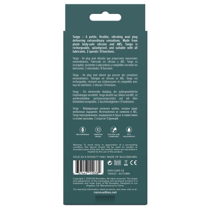 Plug Anal NS Novelties Lust-n-Dreams Marrón (8,5 cm) 2 Plug Anal NS Novelties Lust-n-Dreams Marrón (8,5 cm) 2