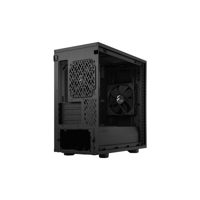Fractal Design Define 7 Mini Negro PC - Micro ATX/Mini-ITX, Ventiladores Incluidos, Gestión de Cables, FD-C-DEF7M-02