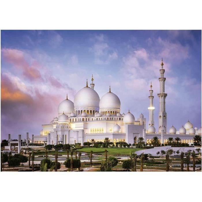 Puzzle - Educa - Grande Mosquejo Cheikh Zayed - 1000 piezas 1