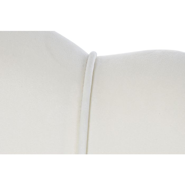 Sillon Glam DKD Home Decor Crema 75 x 86 x 80 cm 5 Sillon Glam DKD Home Decor Crema 75 x 86 x 80 cm 5