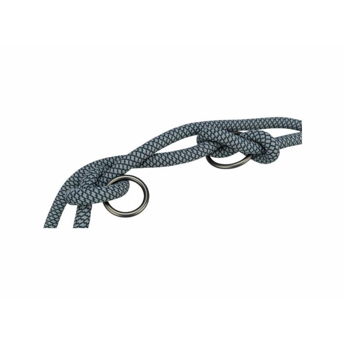 Ramal ajustable para perro Trixie Soft Rope Negro Gris S S/XL 2