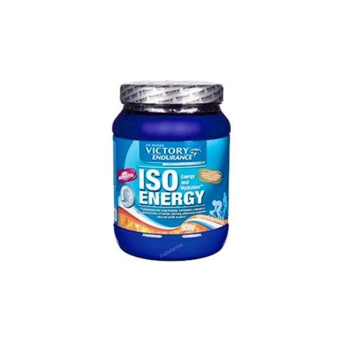 Victory Endurance Iso Energy Bebida Isotónica Naranja 900g para Rehidratación y Resistencia, Reduce el Cansancio y la Fatiga
