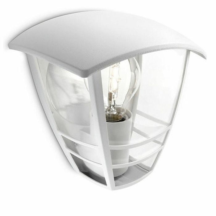 Philips Aplique de Exterior Creek Blanco Aluminio H19,5cm con difusor de Policarbonato 2 Philips Aplique de Exterior Creek Blanco Aluminio H19,5cm con difusor de Policarbonato 2
