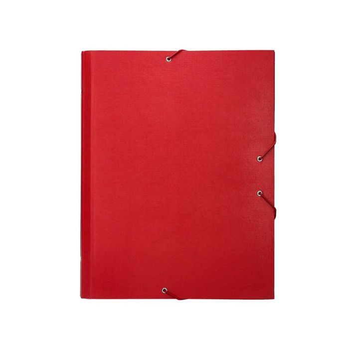 Carpeta Clasificadora Liderpapel 12 Departamentos Folio Prolongado Carton Forrado Roja 2