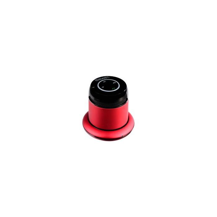TERRATEC Altavoz Portátil Inalámbrico Bluetooth CONCERT BT MOBILE Rojo 2W – Batería USB