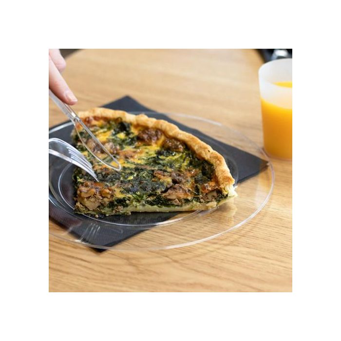 Algon Set 4 Platos Transparentes de Plástico (PS) 23 cm (24 Unidades) Algon Set 4 Platos Transparentes de Plástico (PS) 23 cm (24 Unidades)