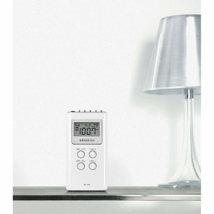 Radio Portátil Sangean DT-120 Blanco 8 Radio Portátil Sangean DT-120 Blanco 8