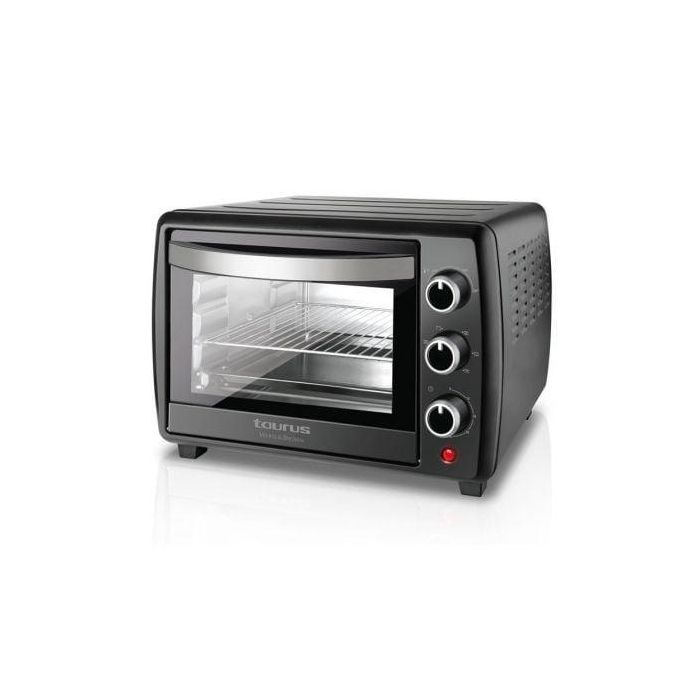 HORNO DE SOBREMESA TAURUS HORIZON 22 PLUS - 1500W - 22L CAPACIDAD - 4 FUNCIONES COCCIÓN - DOBLE CRISTAL - TEMPORIZADOR HASTA 60 MIN HORNO DE SOBREMESA TAURUS HORIZON 22 PLUS - 1500W - 22L CAPACIDAD - 4 FUNCIONES COCCIÓN - DOBLE CRISTAL - TEMPORIZADOR HASTA 60 MIN
