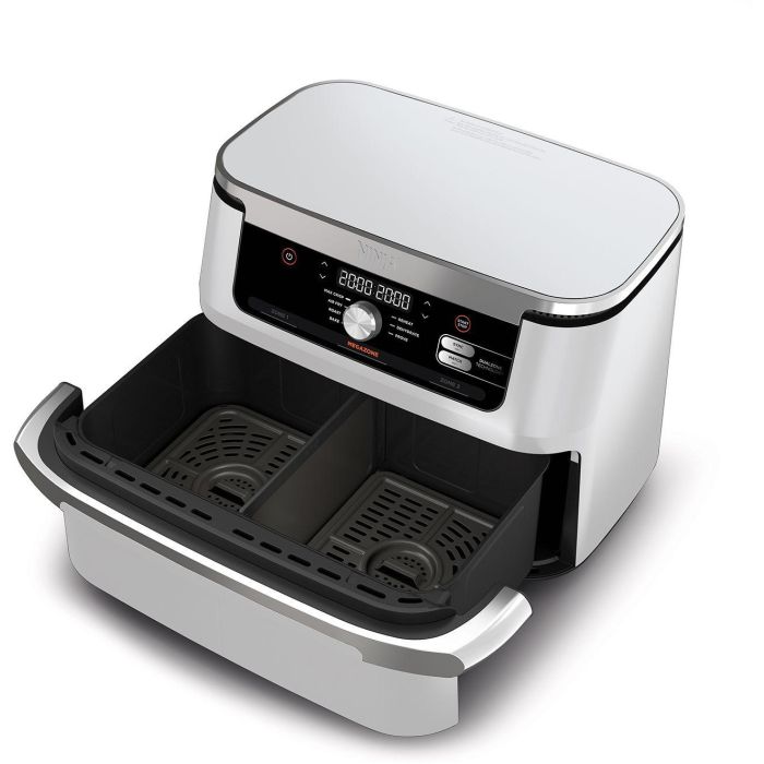 Ninja AF500EUWH Freidora de Aire Caliente Foodi FlexDrawer 10.4L, 7 Programas, hasta 8 Personas, 2470W, Blanco 1 Ninja AF500EUWH Freidora de Aire Caliente Foodi FlexDrawer 10.4L, 7 Programas, hasta 8 Personas, 2470W, Blanco 1