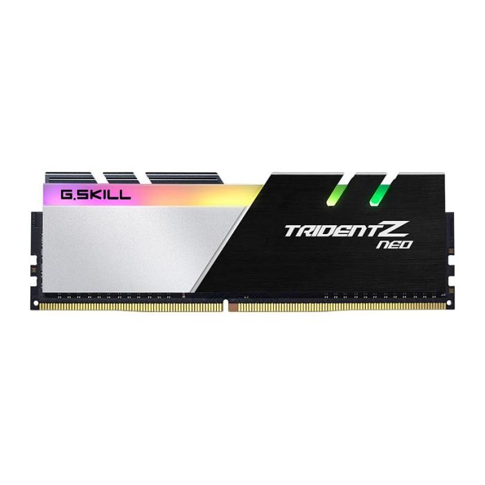 G.Skill Trident Z Neo 32 GB (2x16 GB) DDR4 3200 MHz CL16 Dual Kit F4-3200C16D-32GTZN Schwarz/Weiss Intel XMP 2.0 2