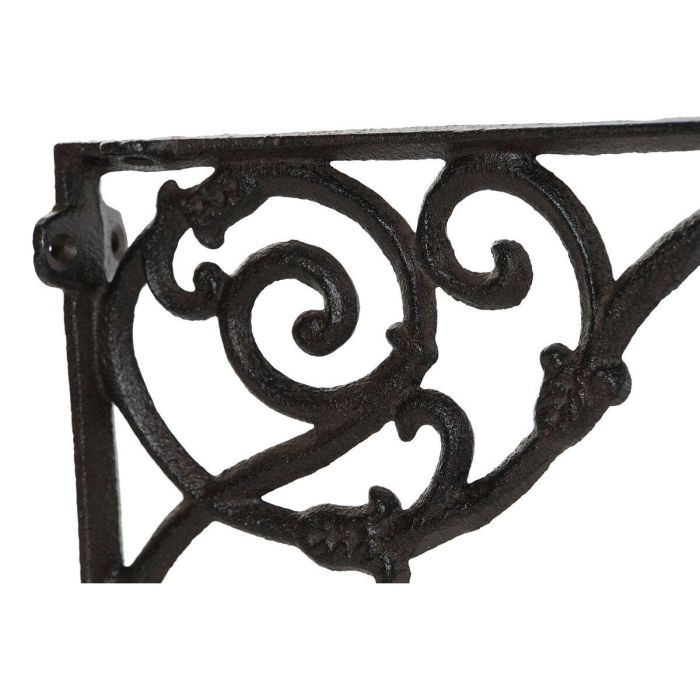 Soporte Terraza Y Jardin DKD Home Decor Marron Oscuro 3.2 x 15 x 24 cm 2