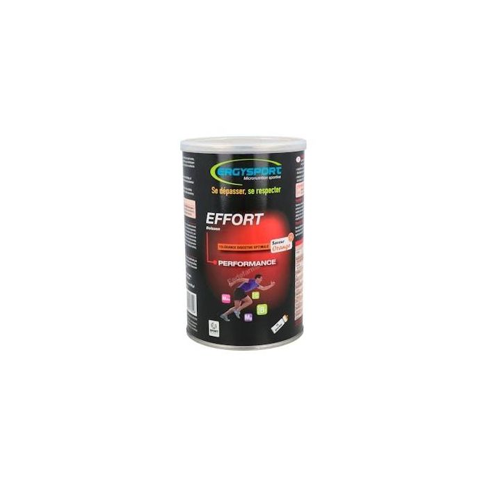 NUTERGIA Ergysport Esfuerzo Bebida Energética Sabor Naranja 450g con Magnesio, Zinc y Vitaminas B1, B6, C, E para el Rendimiento Físico
