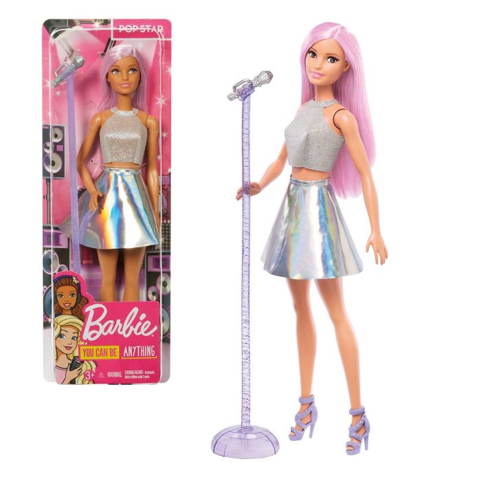 Muñeca Barbie Tú Puedes Ser Pop Star Fxn98 Mattel Muñeca Barbie Tú Puedes Ser Pop Star Fxn98 Mattel
