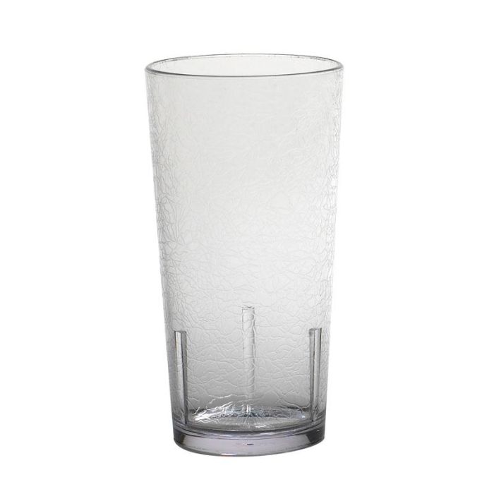 CAMBRO - D16-152 - Vaso del Mar 473 ml - 7,8 x 7,8 x 15,1 cm - Plástico SAN - Transparente - Venta 1 unidad.