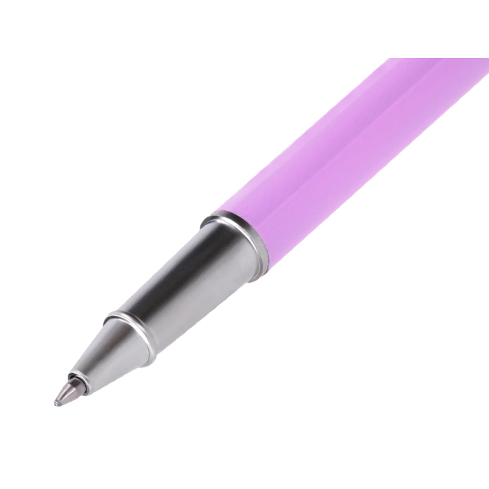 Belius Endless Summer Juego Bolígrafo y Roller Aluminio Morado y Plateado Tinta Azul Caja Diseño 10