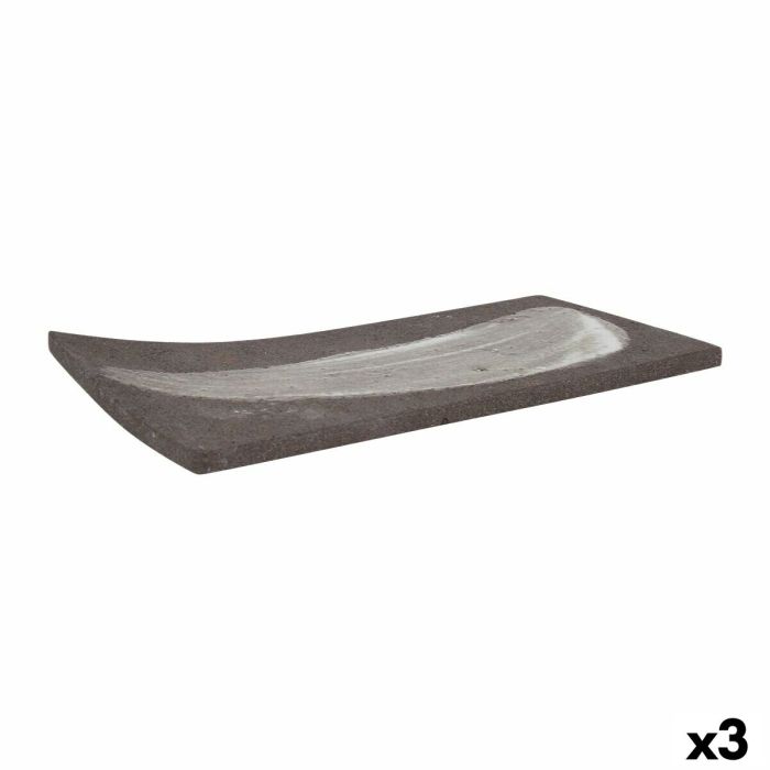 Bandeja de Aperitivos Krakatoa Rectangular 24 x 12 x 1 cm (3 Unidades) Bandeja de Aperitivos Krakatoa Rectangular 24 x 12 x 1 cm (3 Unidades)