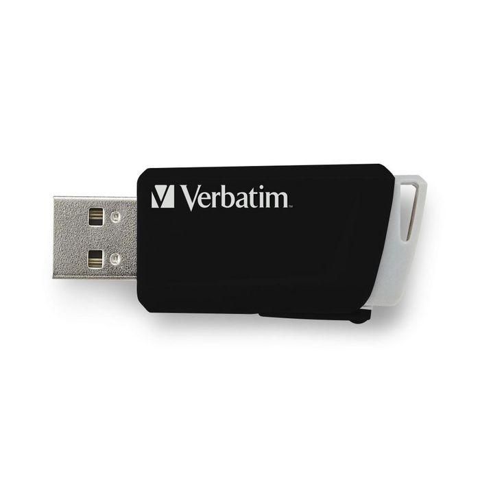 Verbatim Store´N´Click Pendrive 32GB USB 3.2 con Ranura Para Colgar Negro