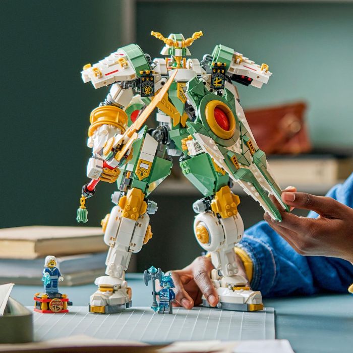 LEGO Ninjago 71860 Titan Robot de Lloyd: 15 Aniversario, Figura de Acción con 3 Minifiguras, Set de Construcción para Adultos de 1293 Piezas