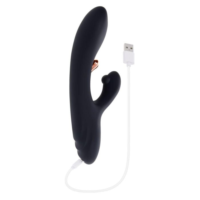 Vibrador Doble Estimulación Evolved Playboy Negro 5 Vibrador Doble Estimulación Evolved Playboy Negro 5