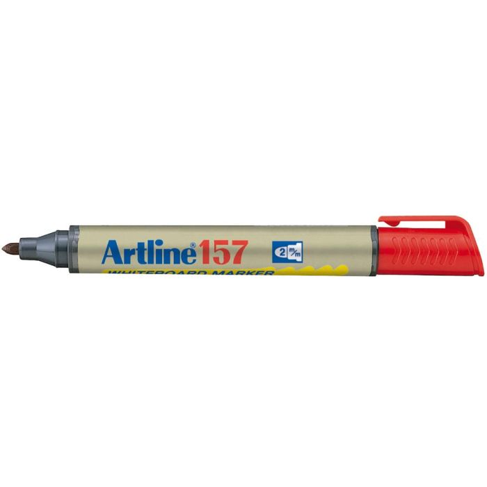 Rotulador Artline Pizarra Ek-157 Rojo Punta Redonda 2 mm 12 unidades 1