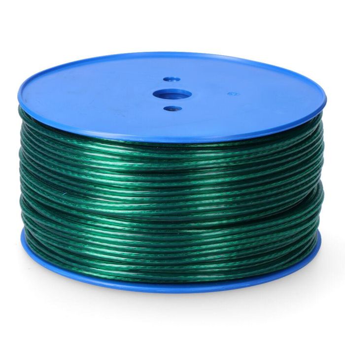 Cable acero revestivo pvc verde, calibre 4 mm x 175 m Cable acero revestivo pvc verde, calibre 4 mm x 175 m