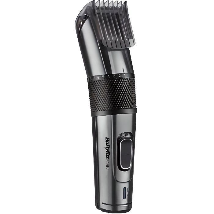 BaByliss E978E Cortapelos Inalámbrico con Cuchillas de Titanio y Carbono, 60 min de Autonomía y 26 Alturas (0.5-25mm) Lavable BaByliss E978E Cortapelos Inalámbrico con Cuchillas de Titanio y Carbono, 60 min de Autonomía y 26 Alturas (0.5-25mm) Lavable