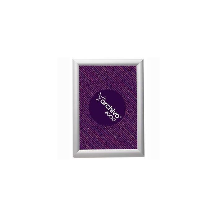 Archivo 2000 Expositor Mural Con Marco Montable Din A3 Vertical - Horizontal 10x330x450 mm Plata Archivo 2000 Expositor Mural Con Marco Montable Din A3 Vertical - Horizontal 10x330x450 mm Plata