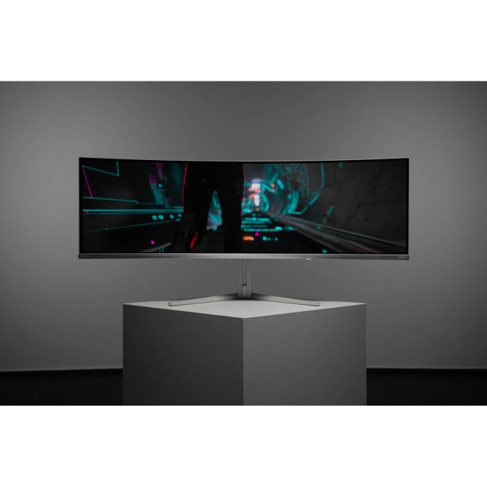 Philips 49M2C8900 Monitor Gaming QD-OLED Curvo 49" Dual QHD, 240Hz, 0.03ms, G-Sync, FreeSync Premium Pro, Ambiglow 20